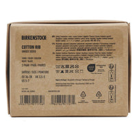 BIRKENSTOCK MEN'S COTTON RIBBED SOCKS MULTI PACK | BLACK | WHITE