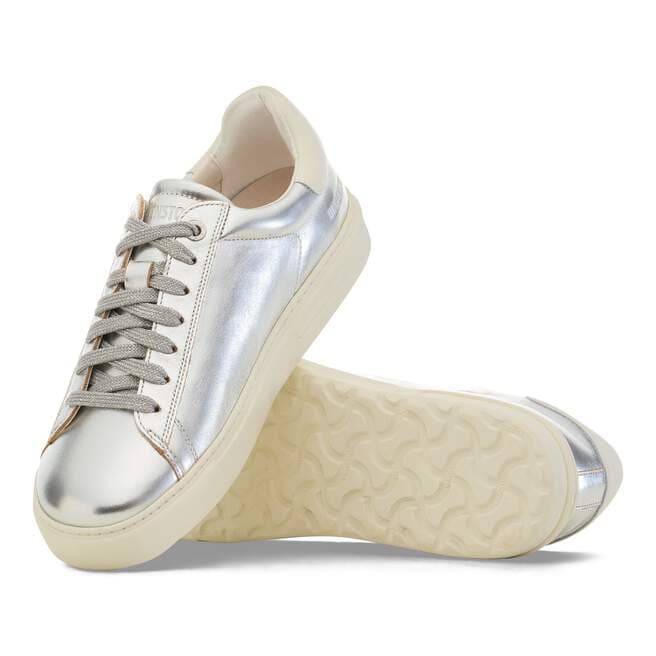 WOMEN'S BIRKENSTOCK BEND LOW | METALLIC SILVER