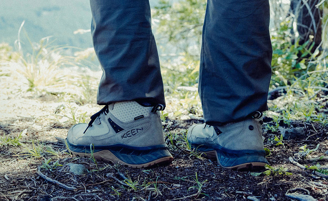 MEN'S KEEN HIGHTRAIL WATERPROOF HIKING BOOT | CANTEEN | OAK BUFF