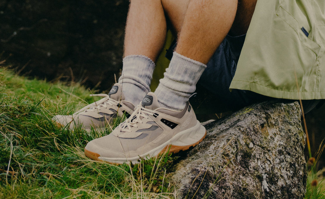 MEN'S KEEN HIGHTRAIL WATERPROOF HIKING SHOE | CANTEEN | BLACK