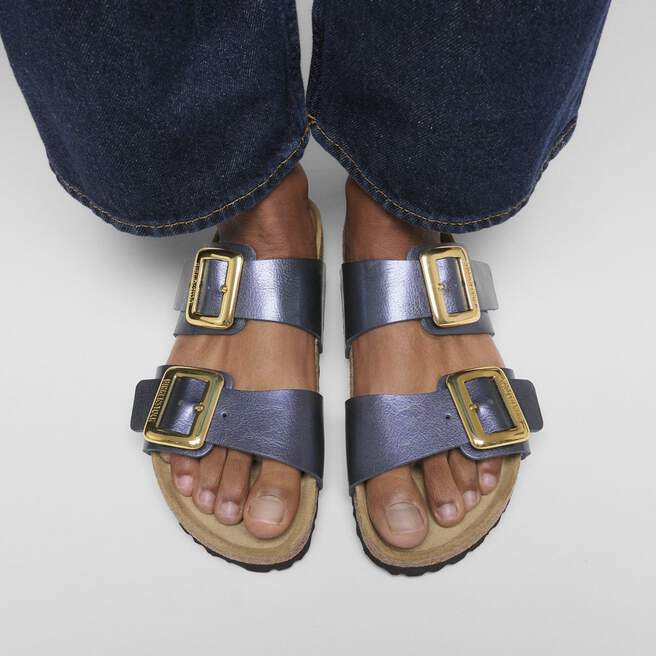 WOMEN'S BIRKENSTOCK SYDNEY LUXE BUCKLE | GRACEFUL MIDNIGHT BLUE