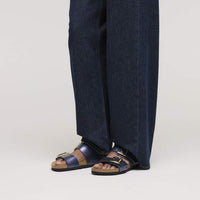 WOMEN'S BIRKENSTOCK SYDNEY LUXE BUCKLE | GRACEFUL MIDNIGHT BLUE