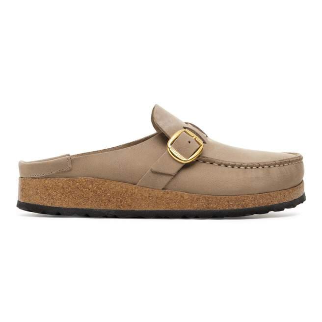 WOMEN'S BIRKENSTOCK BUCKLEY NATURAL OILED LEATHER | TOBACCO BROWN