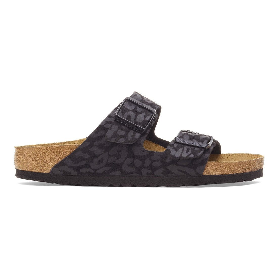 WOMEN'S BIRKENSTOCK ARIZONA SYNTHETIC BS | LEO BLACK