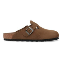 UNISEX BIRKENSTOCK BOSTON SOFT FOOTBED | DARK TEA TONAL