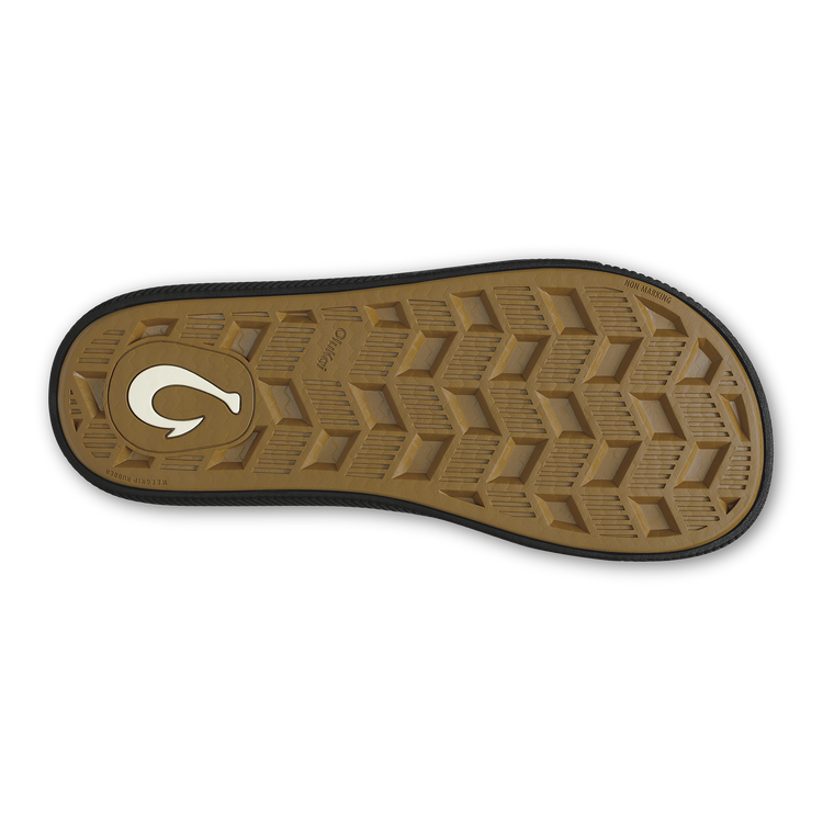 MEN'S OLUKAI ULELE SLIDE | LAVA ROCK / LAVA ROCK