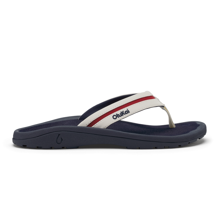 MEN'S OLUKAI 'OHANA PAULUA | BRIGHT WHITE / AMERICANA