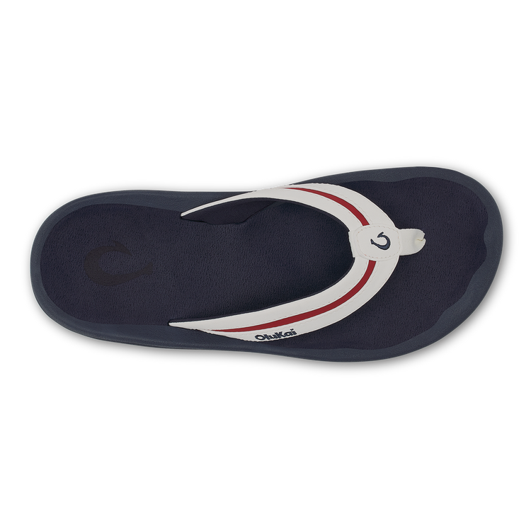 MEN'S OLUKAI 'OHANA PAULUA | BRIGHT WHITE / AMERICANA