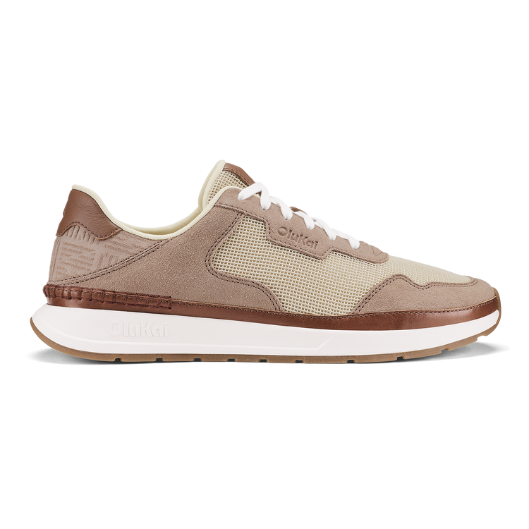 MEN'S OLUKAI KOKE | ECRU / TAUPE GREY