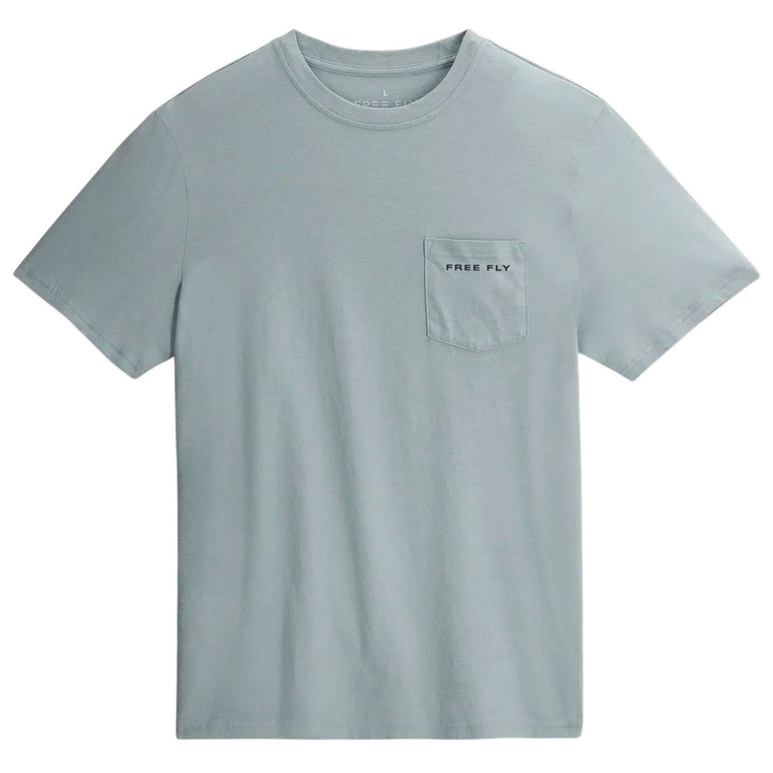 MEN'S FREE FLY DIVE BOMB POCKET TEE | OCEAN MIST