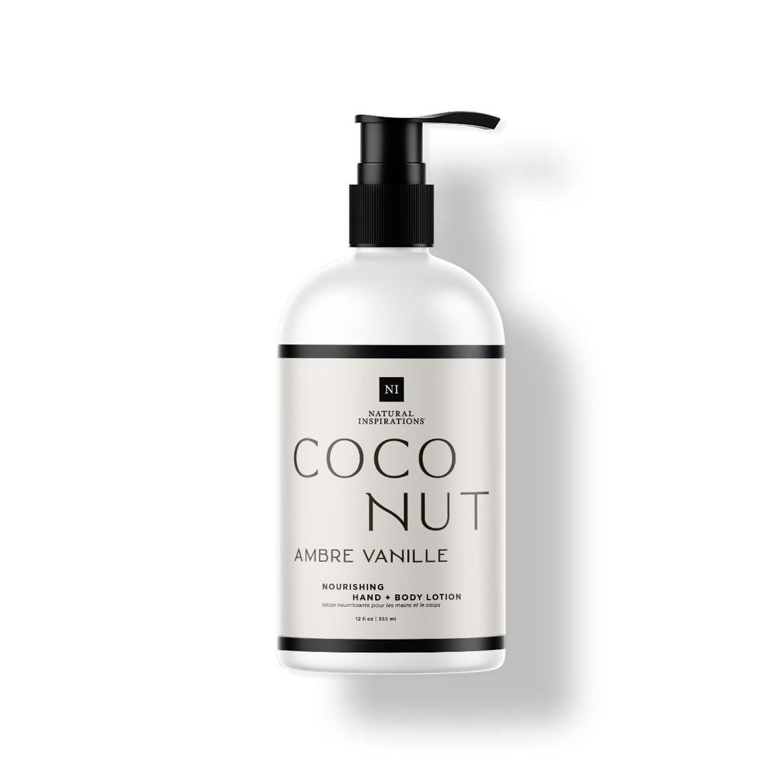WOMEN'S NATURAL INSPIRATIONS NOURISHING HAND + BODY LOTION | COCONUT AMBRE VANILLE
