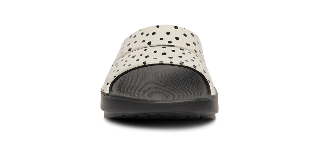 WOMEN'S OOFOS OOAHH LIMITED SLIDE SANDAL | PEBBLE