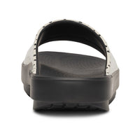 WOMEN'S OOFOS OOAHH LIMITED SLIDE SANDAL | PEBBLE