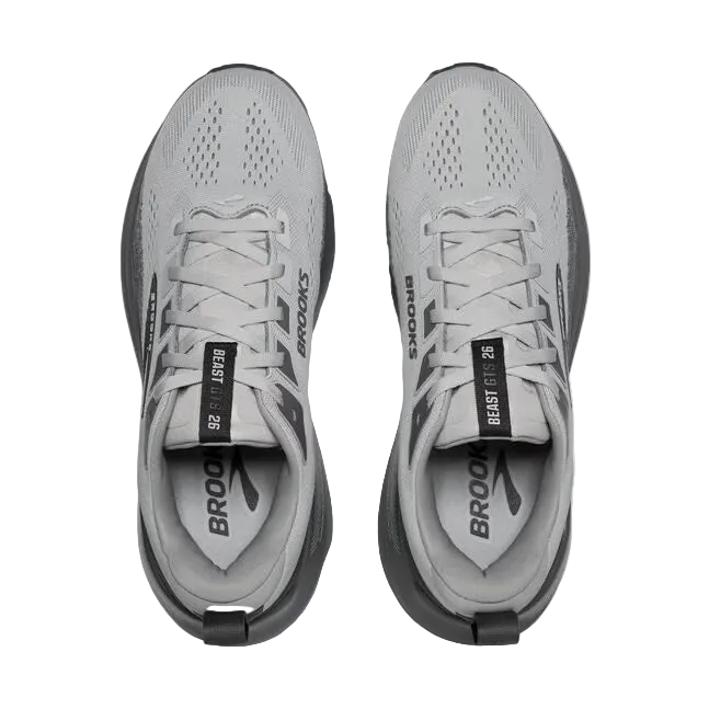 MEN'S BROOKS BEAST GTS 26 | GRAY / GRAY / BLACKENED PEARL