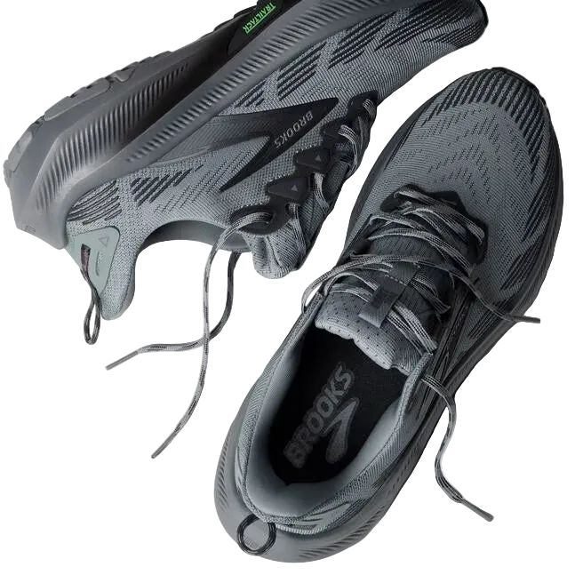 MEN'S BROOKS GHOST TRAIL | GRAY / GRAY / BLACKENED PEARL