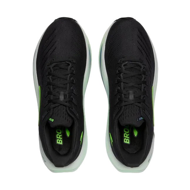 MEN'S BROOKS GLYCERIN MAX 2 | PHANTOM / WHITE / GREEN GECKO