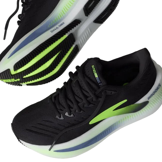 MEN'S BROOKS GLYCERIN MAX 2 | PHANTOM / WHITE / GREEN GECKO