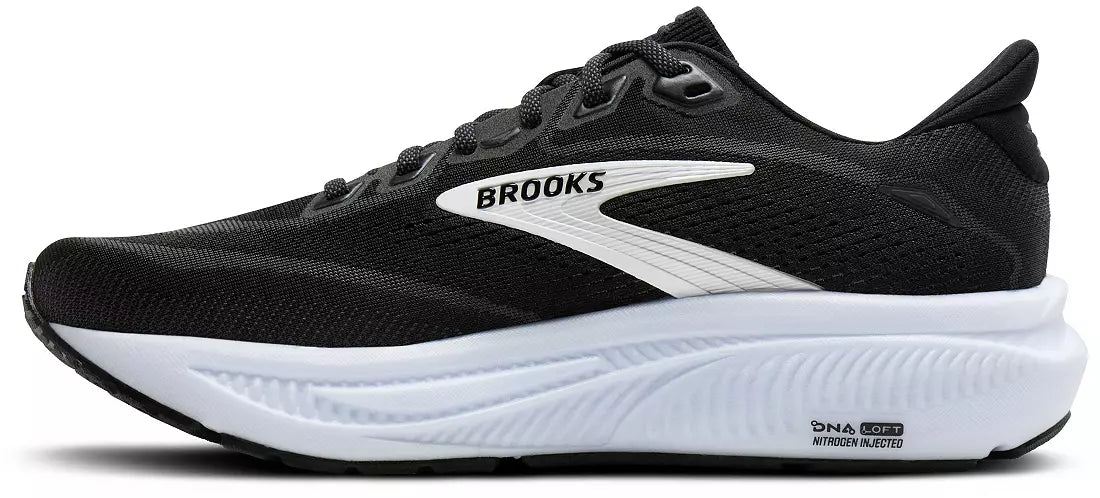 MEN'S BROOKS GHOST 18 | BLACK / GREY / WHITE