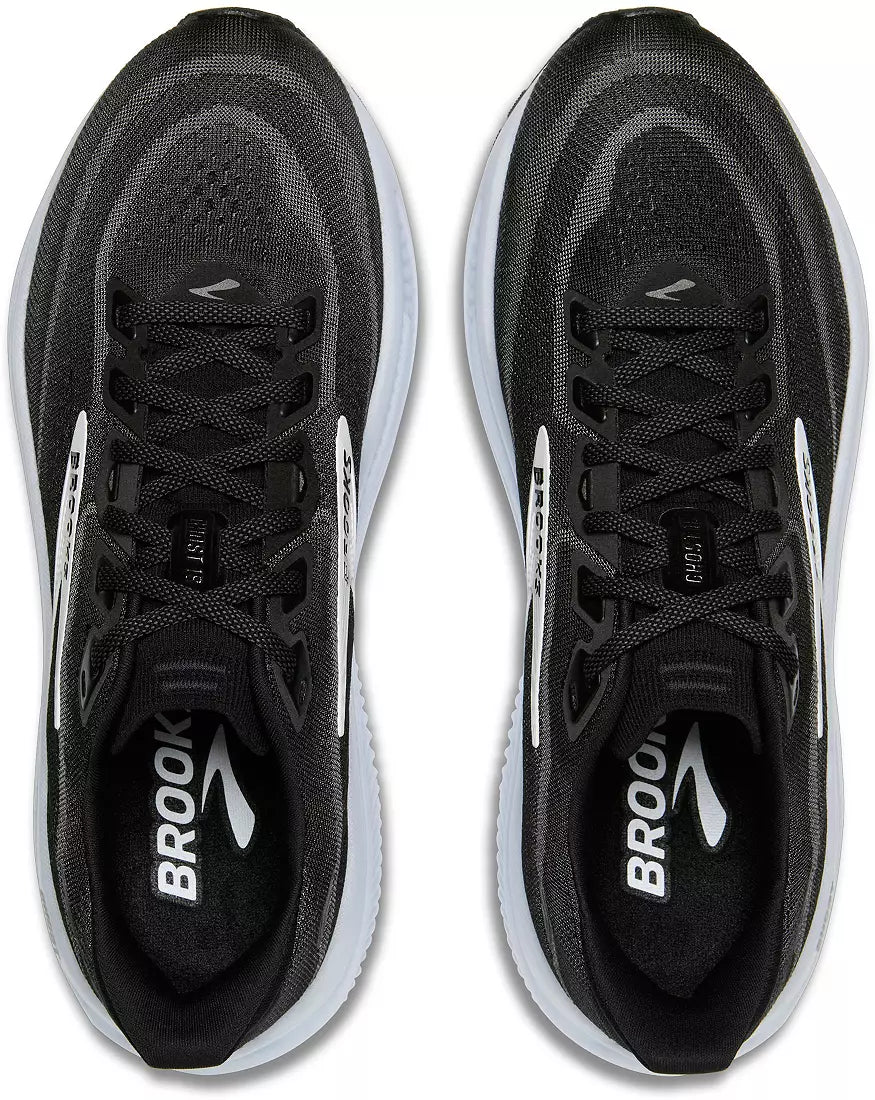 MEN'S BROOKS GHOST 18 | BLACK / GREY / WHITE