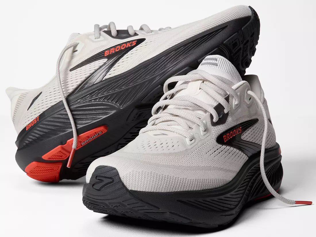 MEN'S BROOKS GHOST 18 | COCONUT / PEARL / TIGERLILY