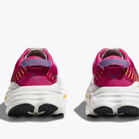 WOMEN'S HOKA BONDI X | BLANC DE BLANC / PINK YARROW