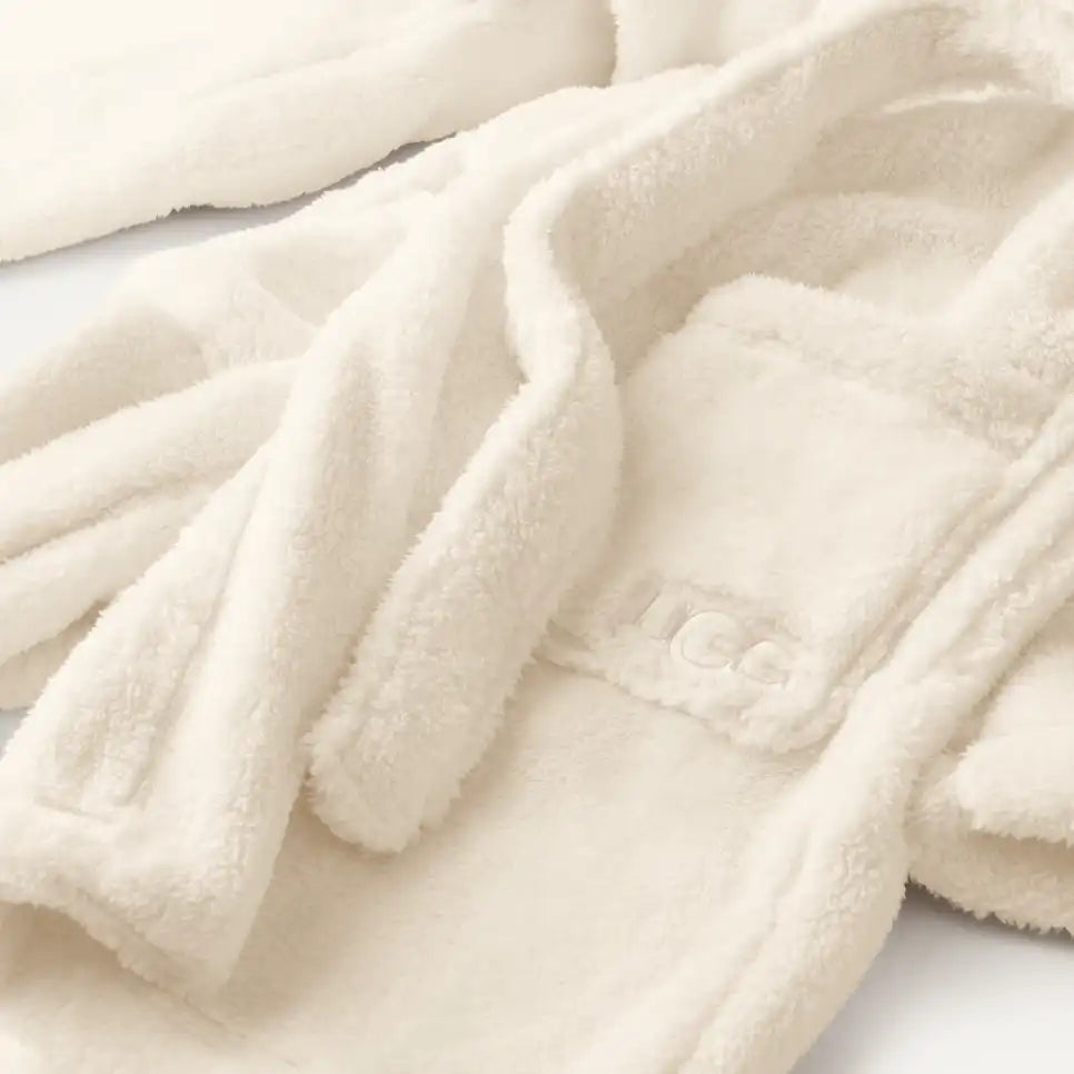 Ugg Robe Cream WOMEN'S UGG AARTI HOODED ROBE | CREAM – Randy's Shoes