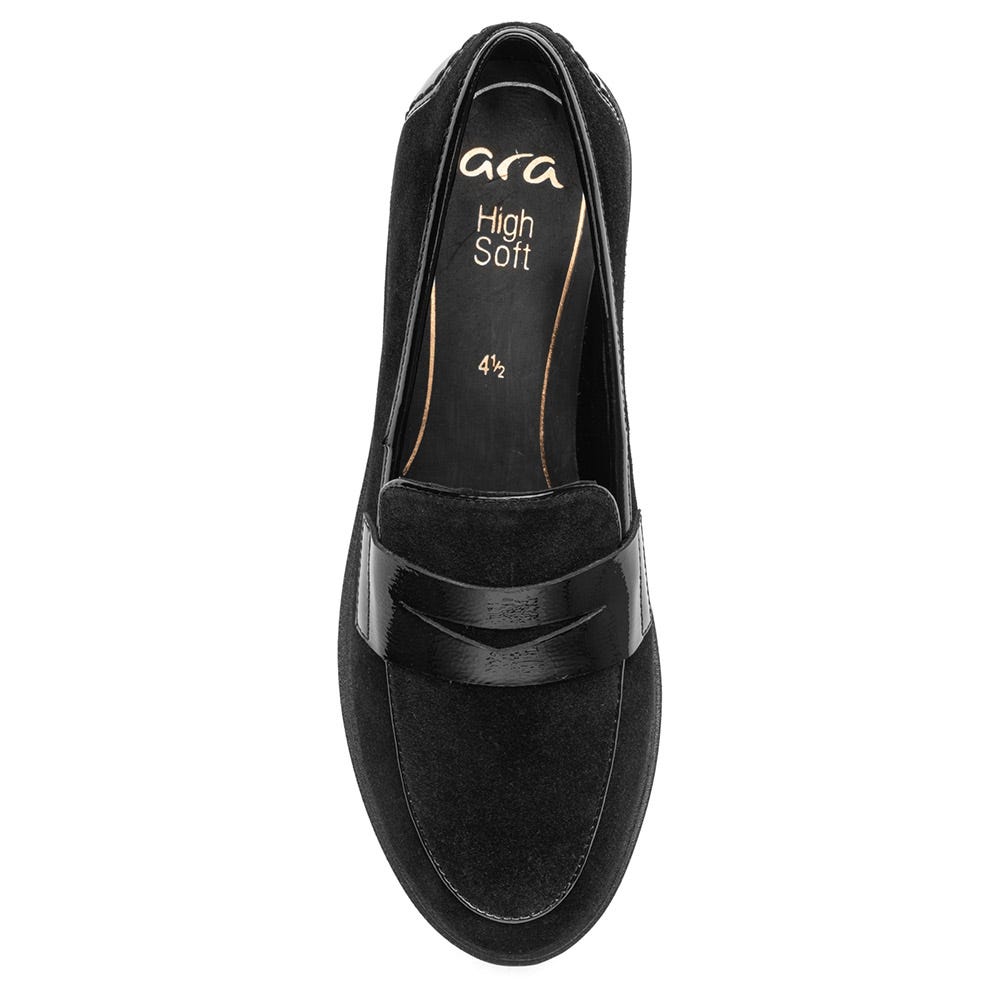 WOMEN'S ARA CALADIUM LOAFER | BLACK