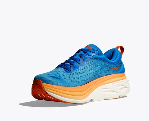 MEN'S HOKA BONDI 8 | COASTAL SKY / VIBRANT ORANGE