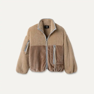 WOMEN'S UGG MARLENE SHERPA JACKET II | SANDSTONE | ICE JAM