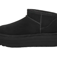 WOMEN'S UGG CLASSIC ULTRA MINI PLATFORM BOOT | BLACK