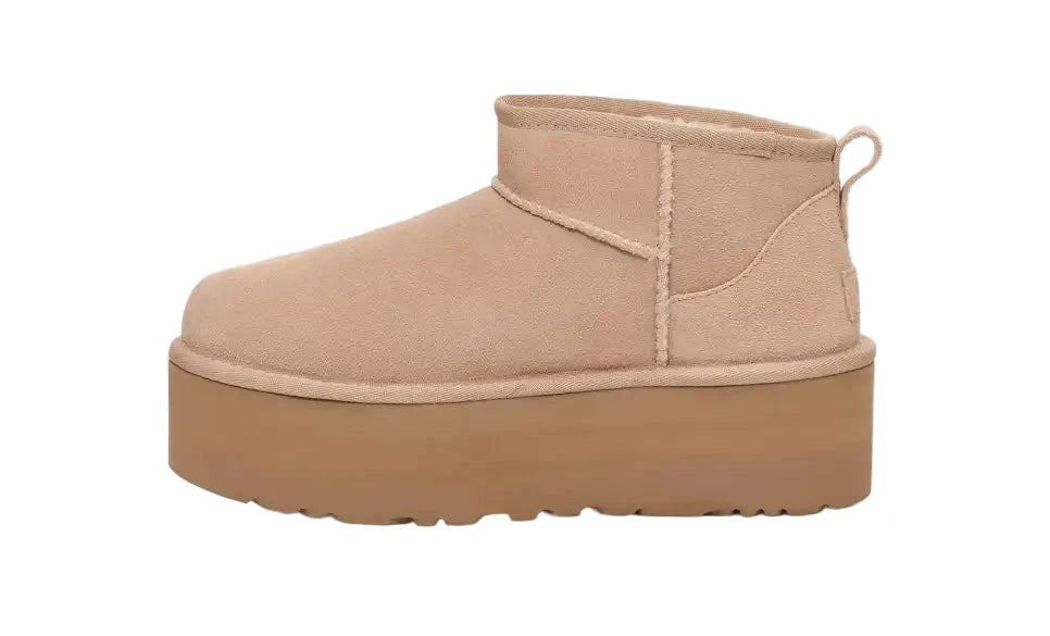 WOMEN'S UGG CLASSIC ULTRA MINI PLATFORM BOOT | SAND