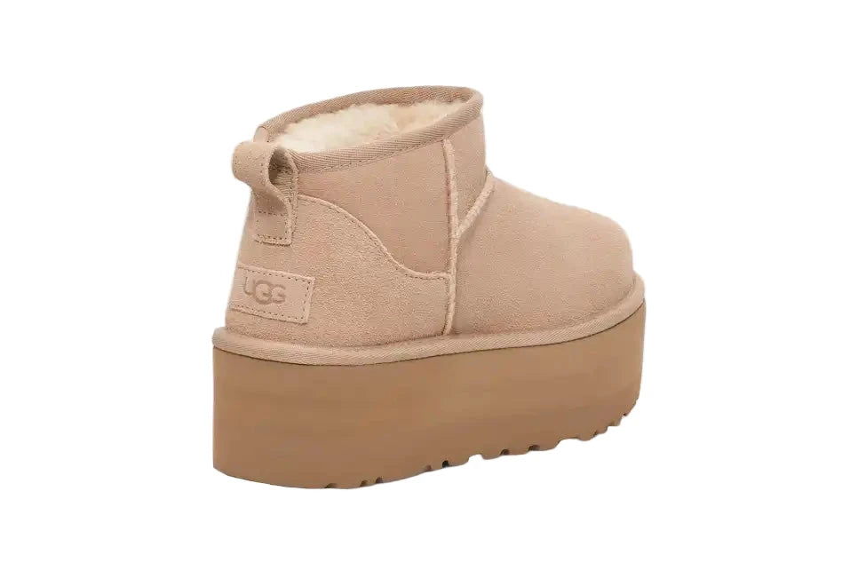 WOMEN'S UGG CLASSIC ULTRA MINI PLATFORM BOOT | SAND