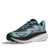 WOMEN'S HOKA CLIFTON 9 GTX | BLACK | RAINDROP
