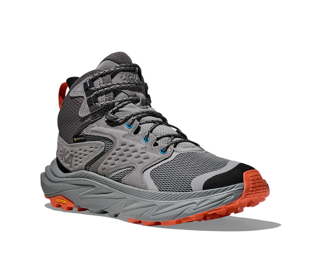 MEN'S HOKA ANACAPA 2 MID GTX | GALACTIC GREY | BLACK