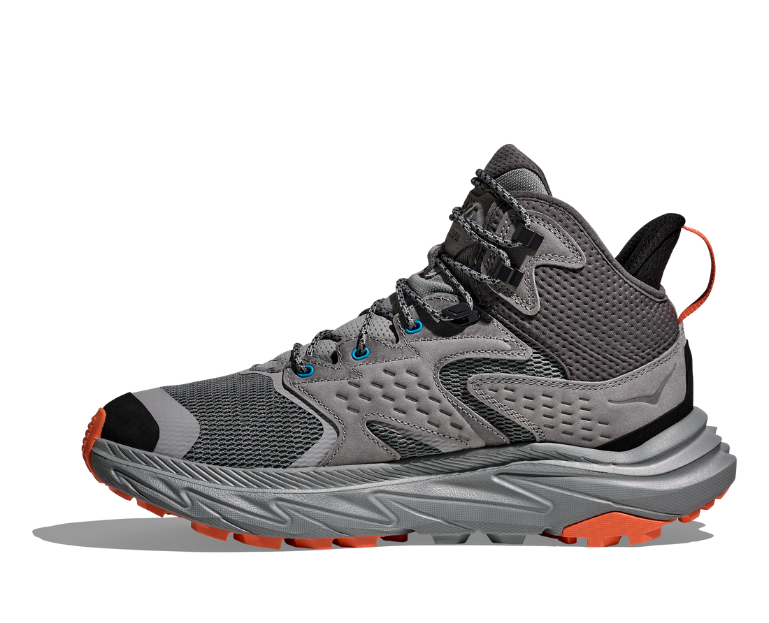 MEN'S HOKA ANACAPA 2 MID GTX | GALACTIC GREY | BLACK