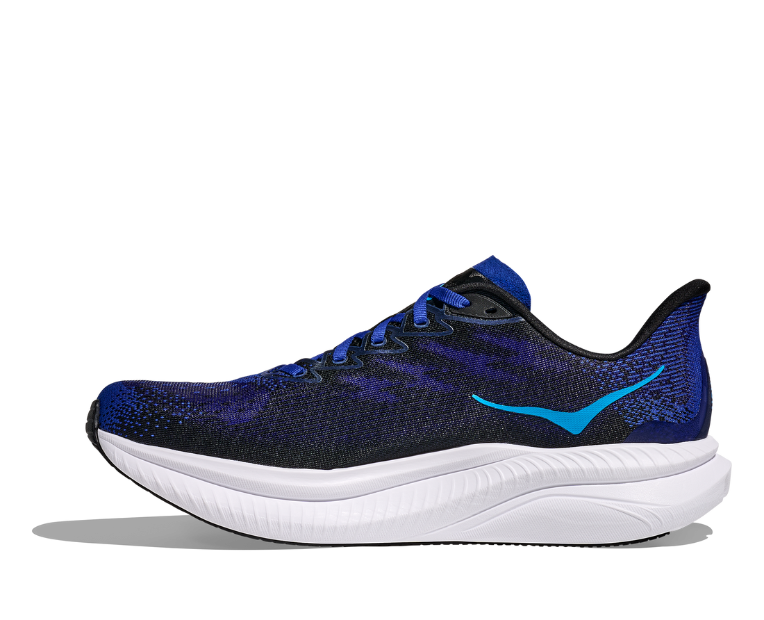 MEN'S HOKA MACH 6 | BLACK / NIGHT SKY