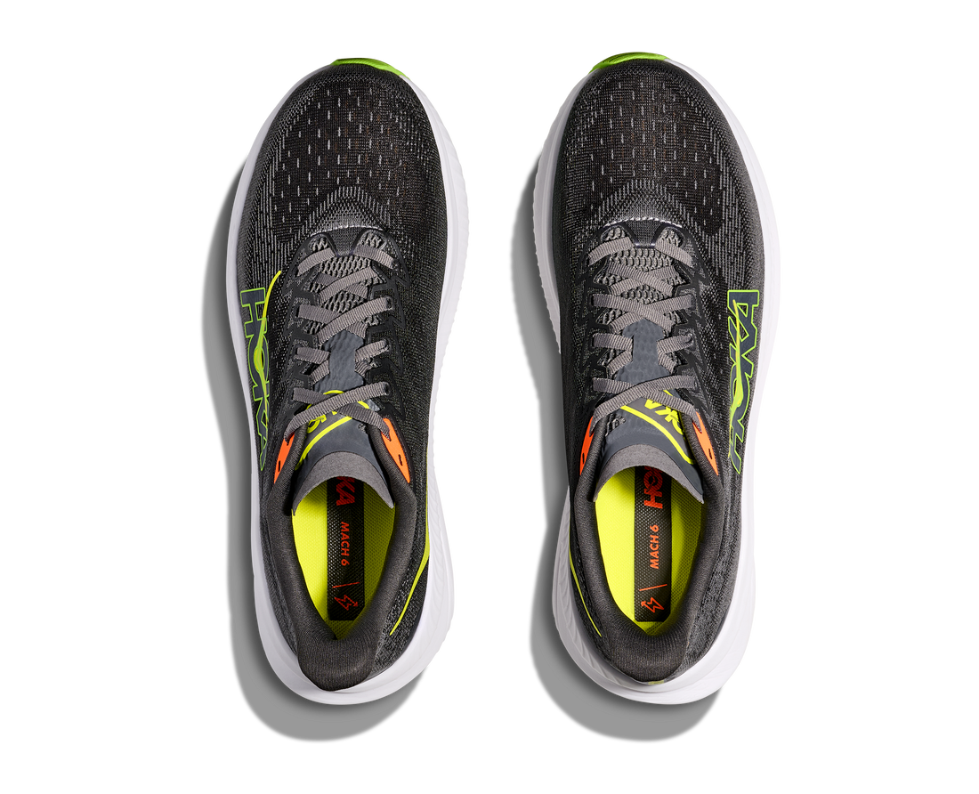 MEN'S HOKA MACH 6 | GRAVEL | ASPHALT GREY