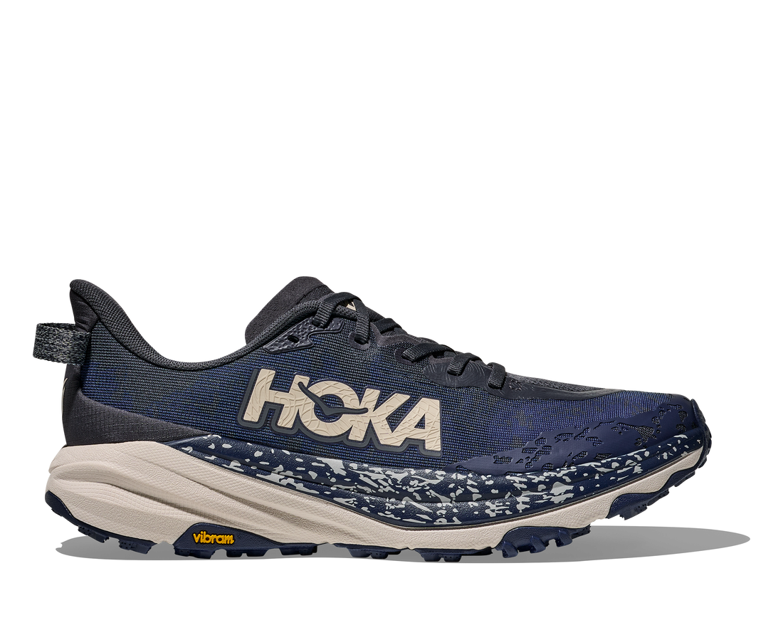 MEN'S HOKA SPEEDGOAT 6 | CHARCOAL GREY | MIDNIGHT BLUE