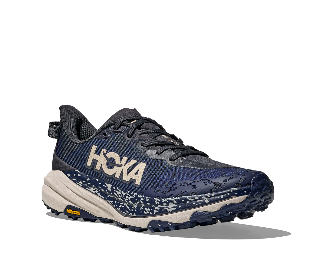 MEN'S HOKA SPEEDGOAT 6 | CHARCOAL GREY | MIDNIGHT BLUE