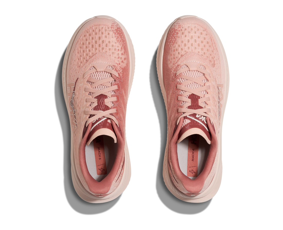 WOMEN'S HOKA MACH 6 | ROSE LATTE | BLUSH