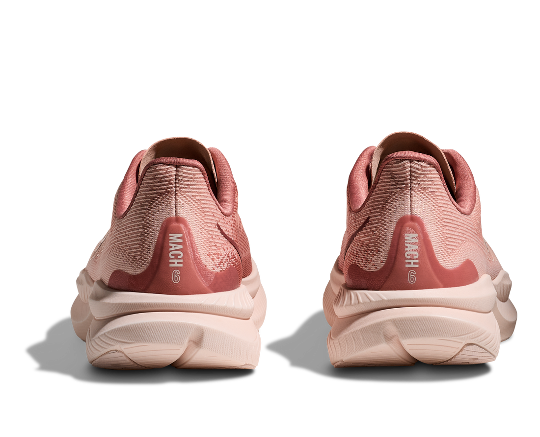 WOMEN'S HOKA MACH 6 | ROSE LATTE | BLUSH