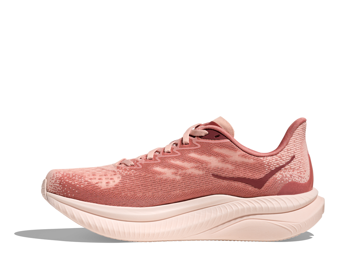 WOMEN'S HOKA MACH 6 | ROSE LATTE | BLUSH