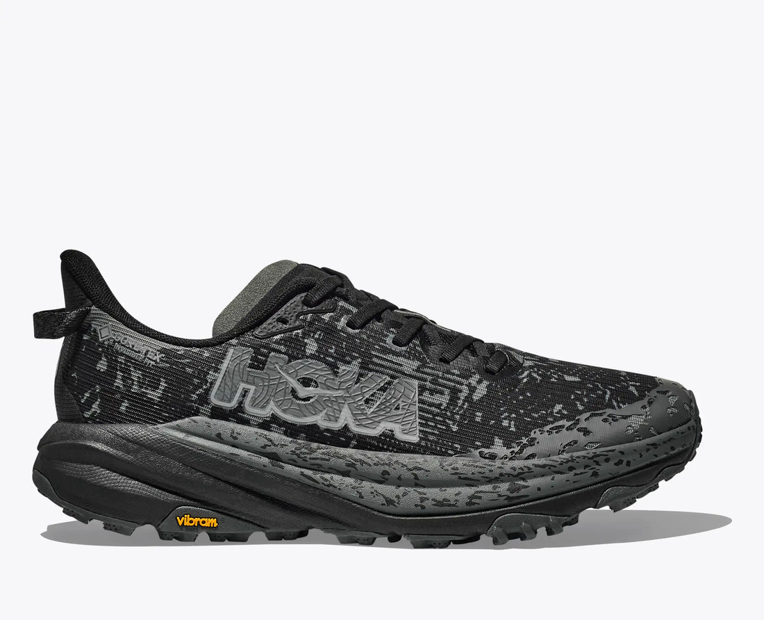 MEN'S HOKA SPEEDGOAT 6 GTX | BLACK | OUTER ORBIT