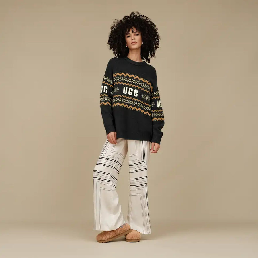 WOMEN'S UGG TASMAN MAXI CURLY | CHESTNUT