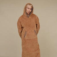 UNISEX UGGFLUFF OVERSIZED HOODIE | CHESTNUT
