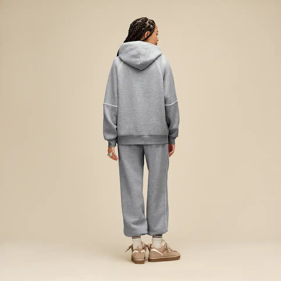 WOMEN'S UGG CLASSIC HOODIE | GREY HEATHER