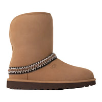 WOMEN'S UGG CLASSIC SHORT CRESCENT | CHESTNUT