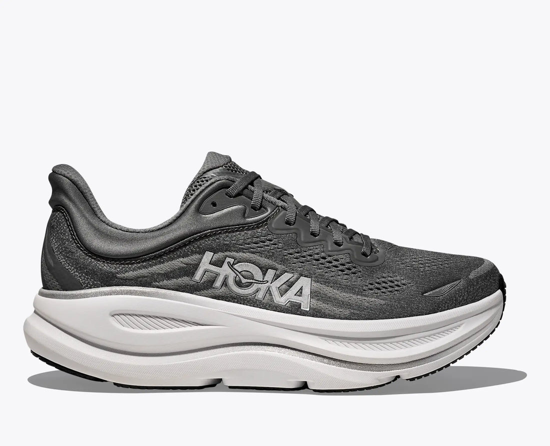 MEN'S HOKA BONDI 9 | ASTEROID | SILVER