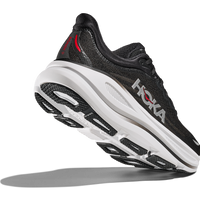 MEN'S HOKA BONDI 9 | BLACK | VERMILLION