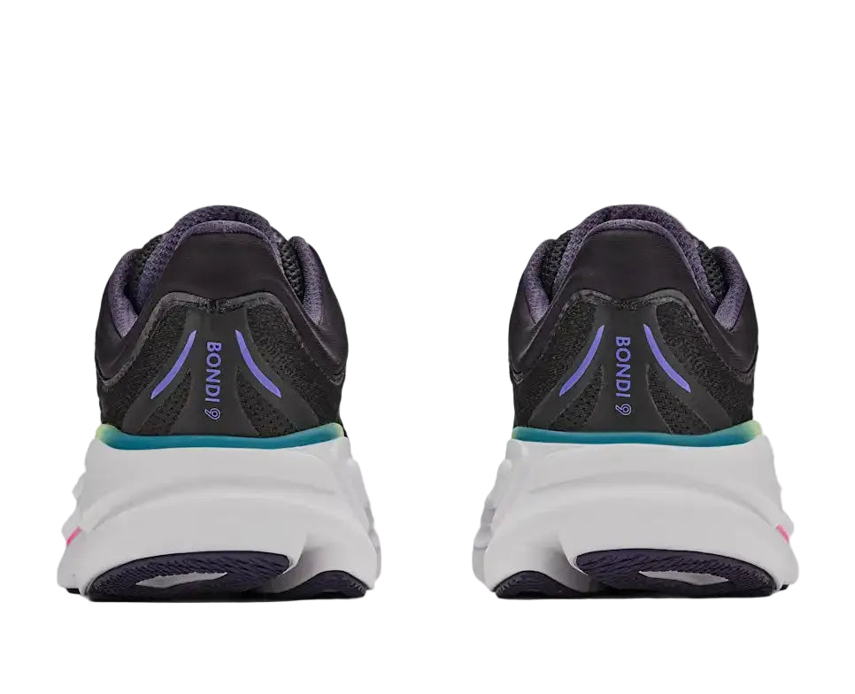 WOMEN'S HOKA BONDI 9 | BLACK / NEON DRAGONFRUIT